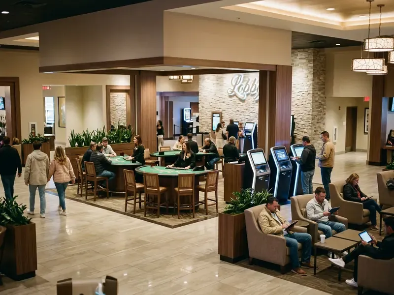 blackjack winspark lobby con sezione bonus e accesso mobile