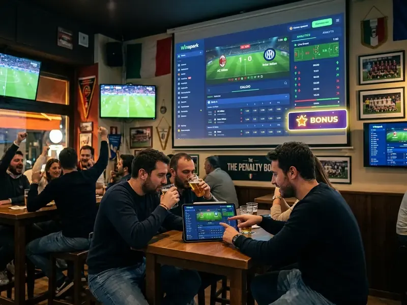 winspark scommesse calcio — panoramica della sezione con quote e live