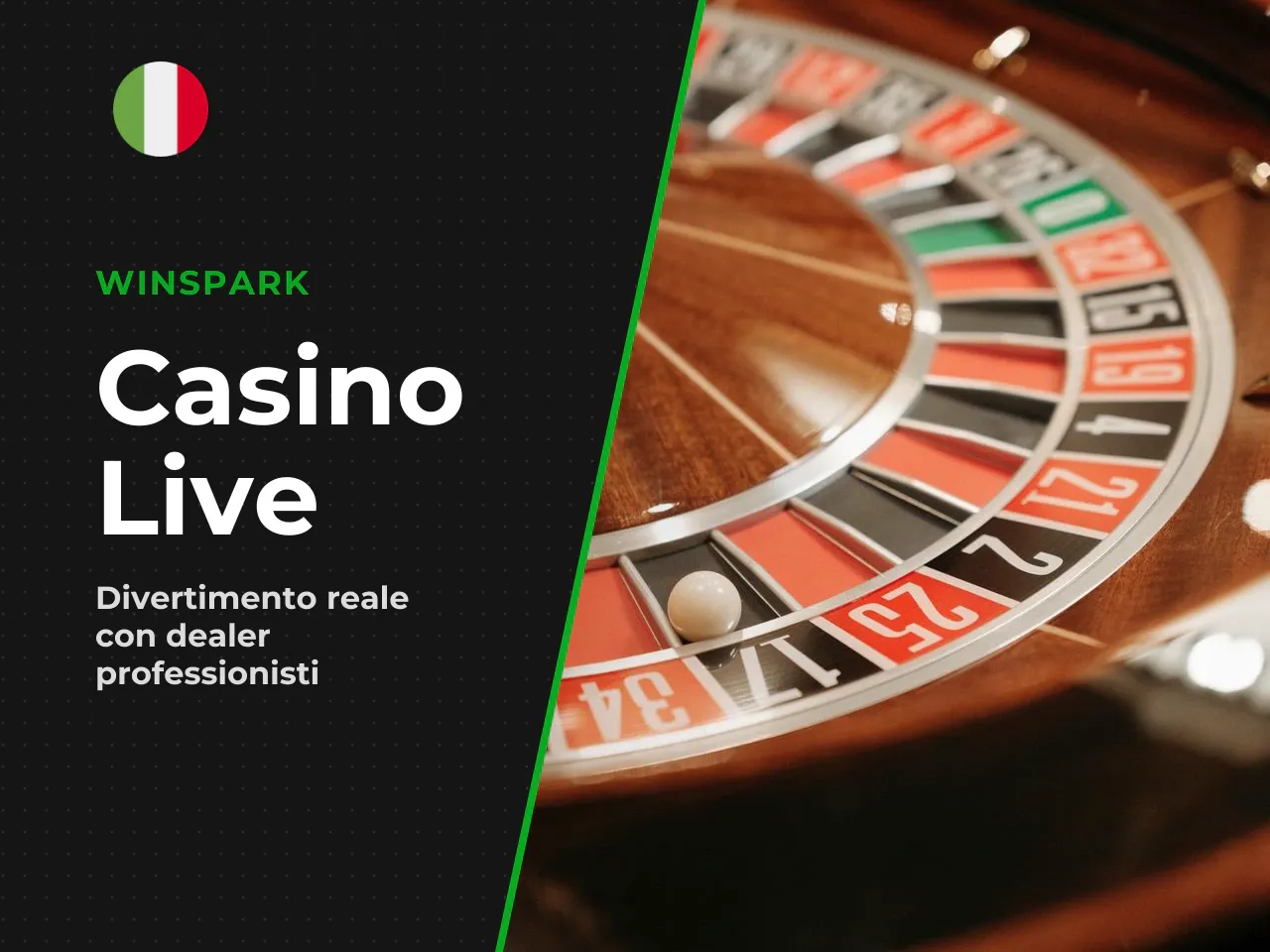 Winspark casino live e live dealer