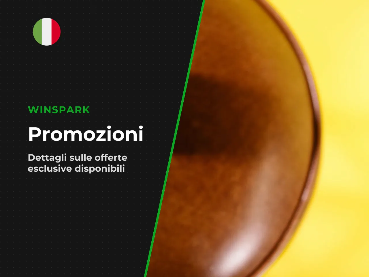 Bonus e promozioni collegati all'esperienza Winspark