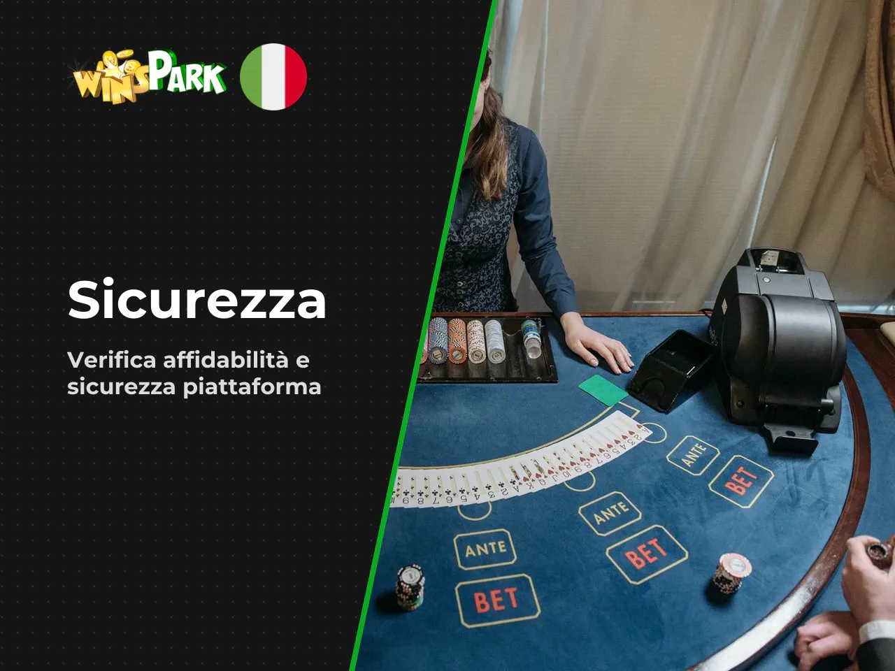 Sicurezza, supporto clienti e affidabilità di Winspark. Prima di depositare o usare il bonus, vale la pena verificare alcuni elementi che dicono molto sull'affidabilità di una piattaforma. Ecco una ch