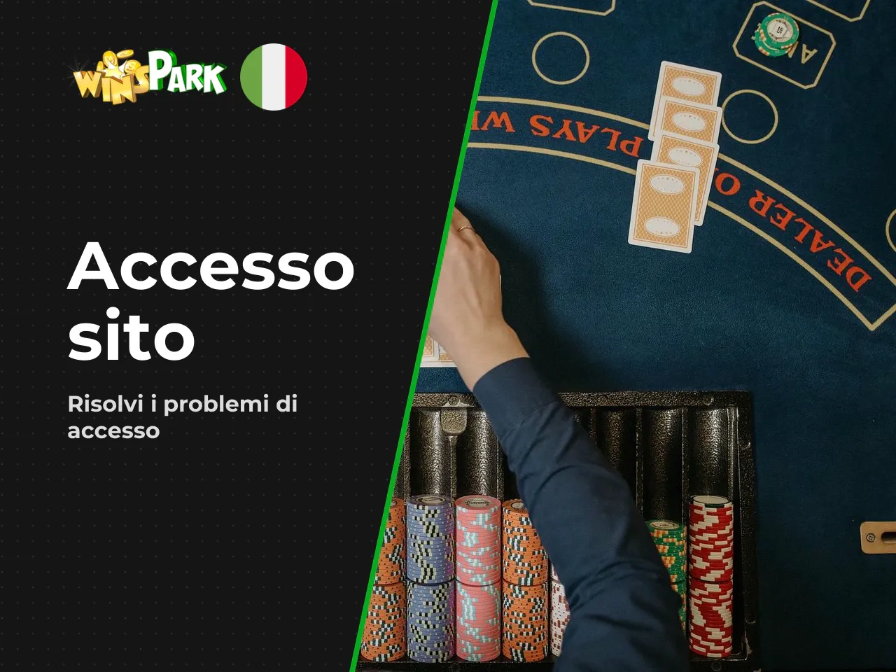 Cosa fare se il sito Winspark non si apre. Può capitare che il sito non risulti raggiungibile. Le cause più comuni: