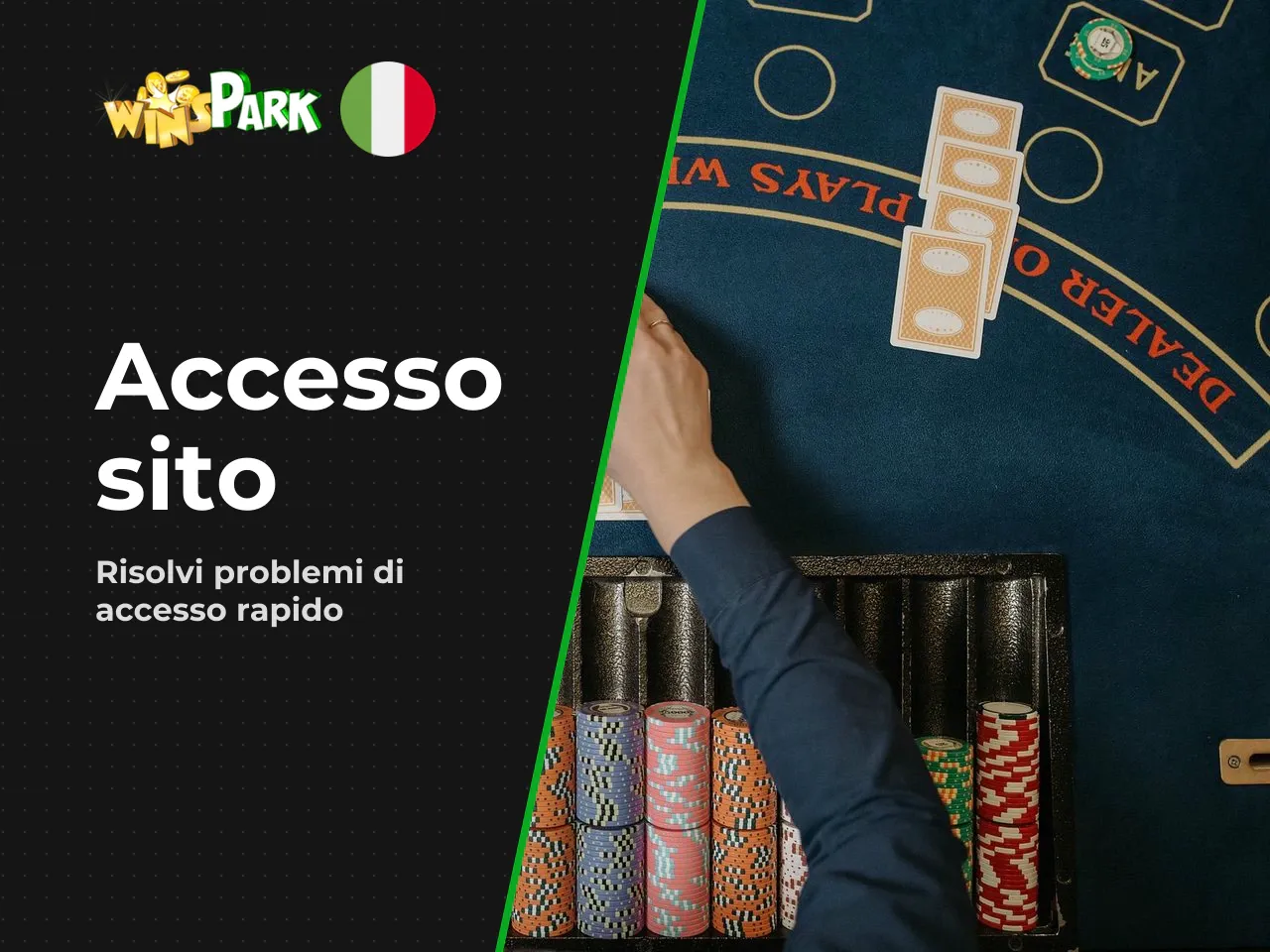 Cosa fare se il sito Winspark