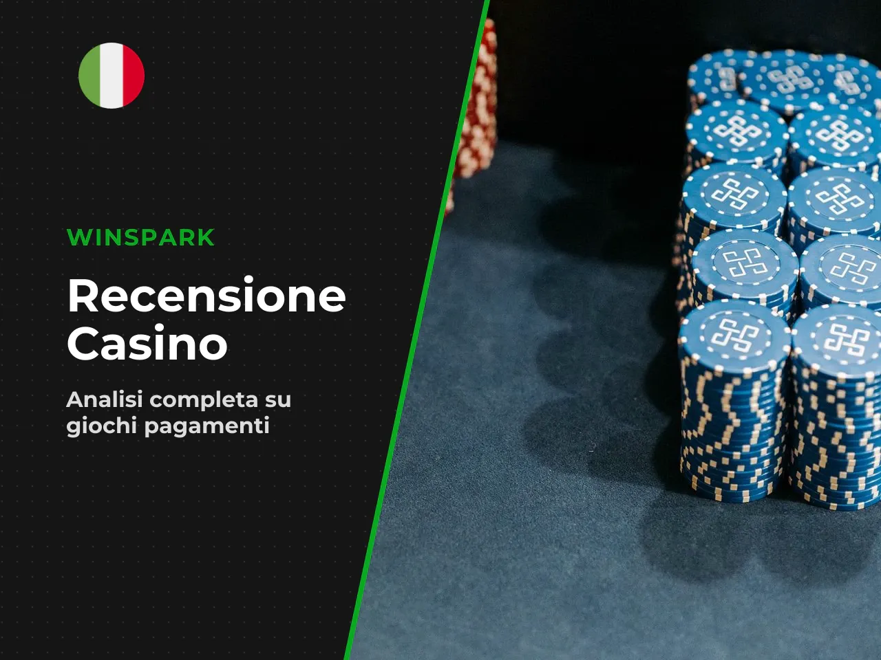 Winspark Casino login, bonus, giochi e