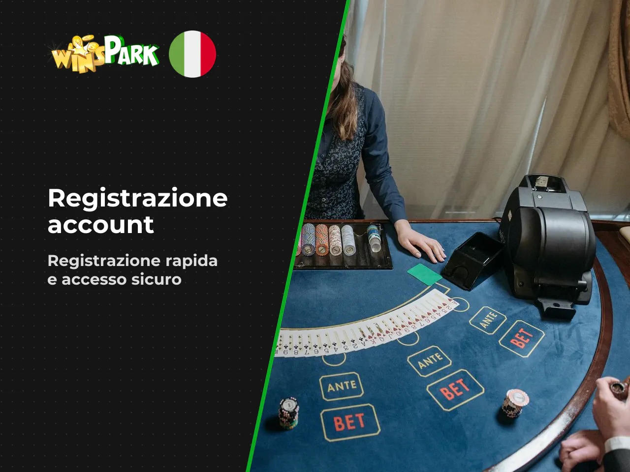 Dati richiesti e conferma dell'account. Il