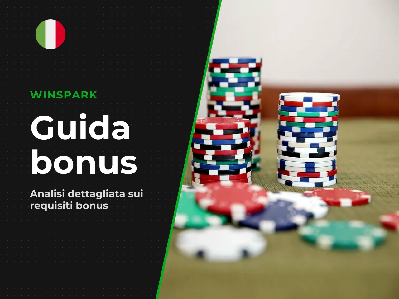 Come leggere le offerte bonus Winspark