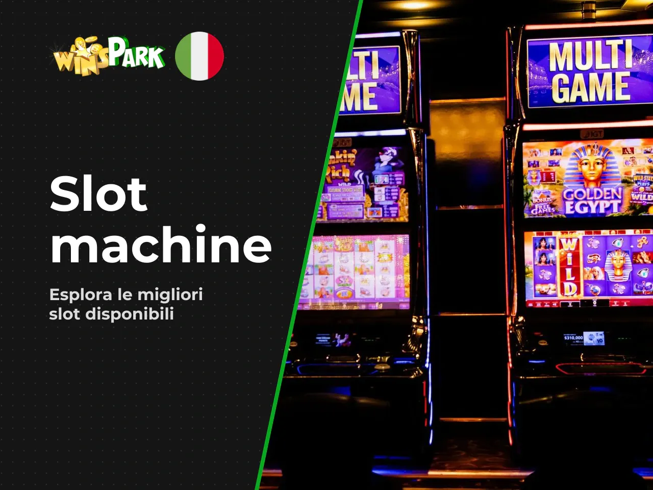 Winspark classici, slot machine e titoli