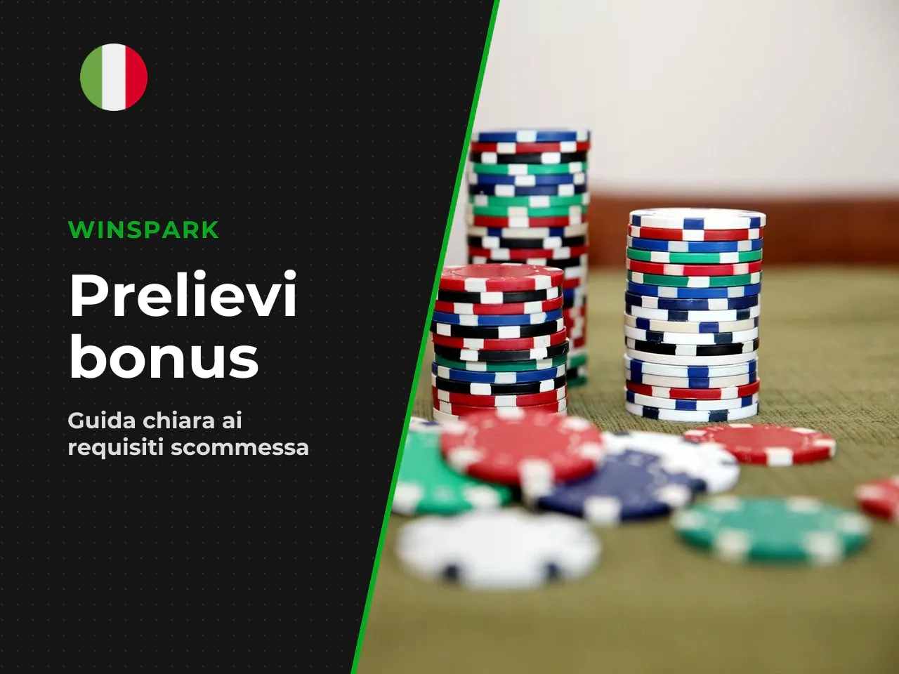 Requisiti di pagamento, deposito e prelievi
