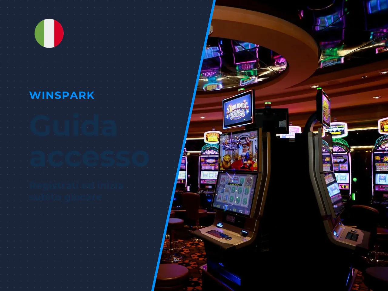Registrazione, accesso e avvio del gioco