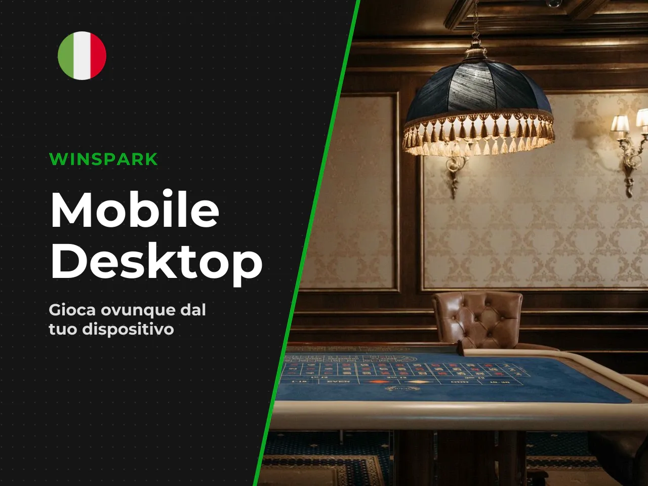Uso da desktop e mobile. Crazy