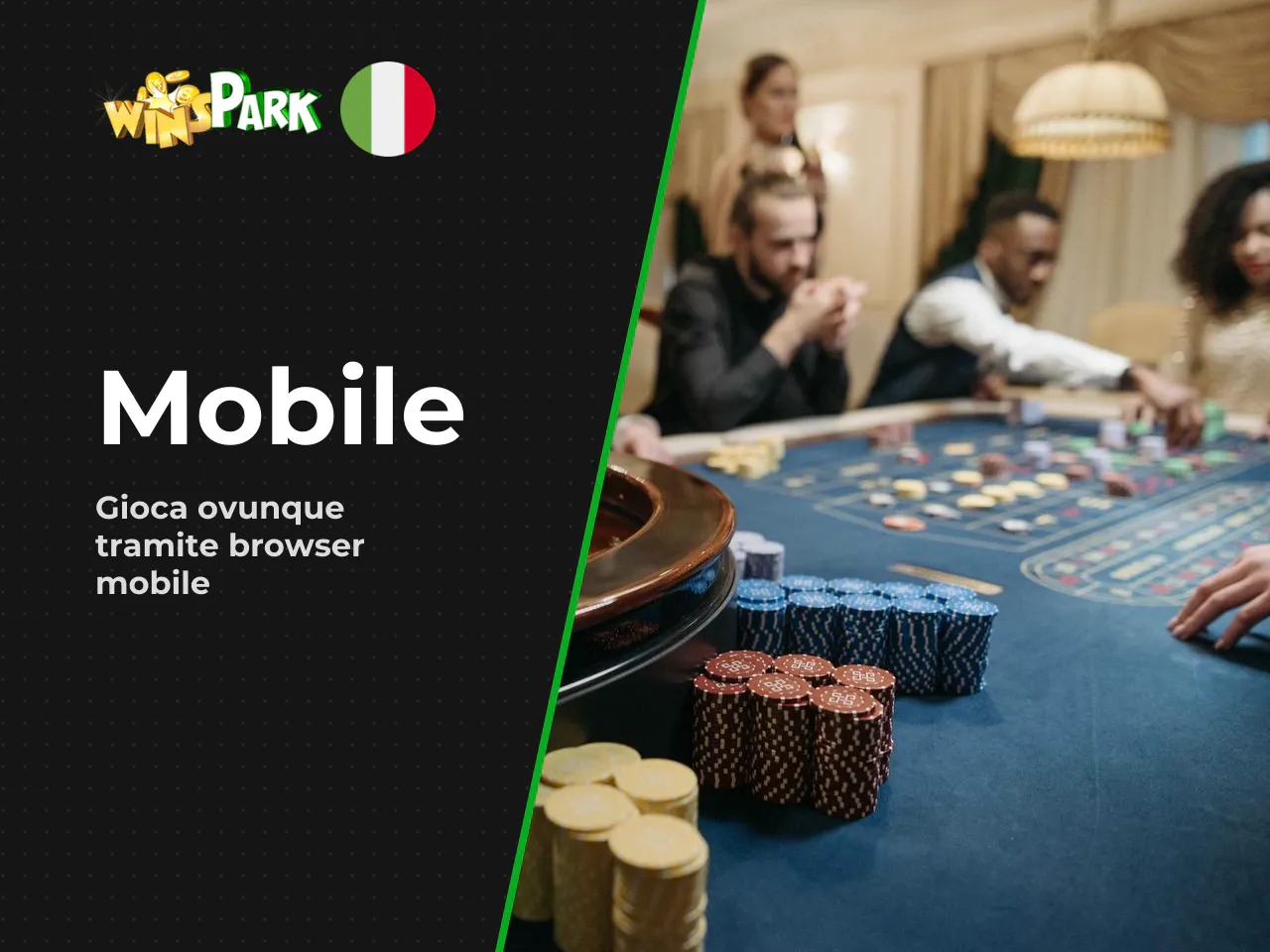Versione browser per smartphone e tablet