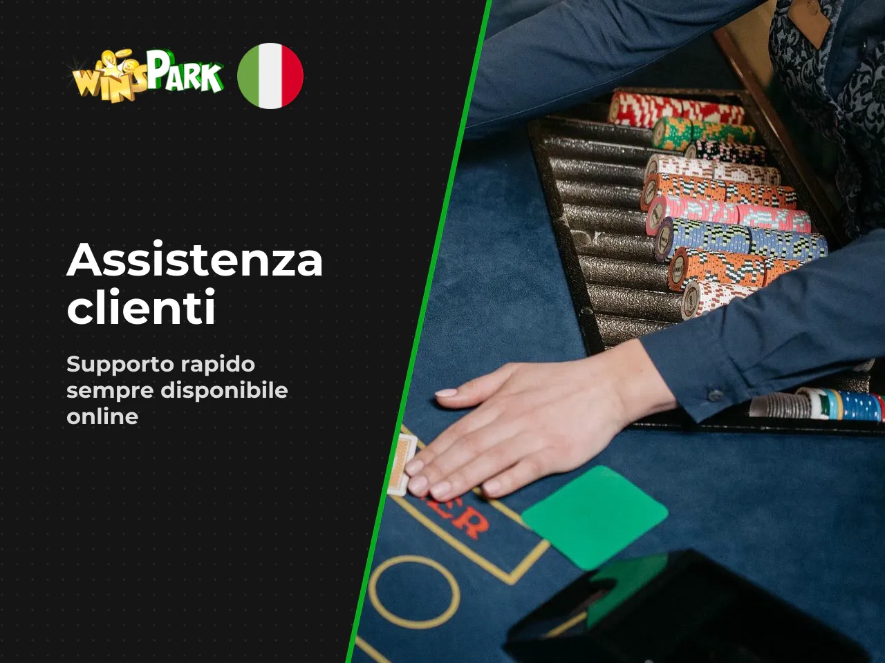 L'assistenza è disponibile in italiano. La