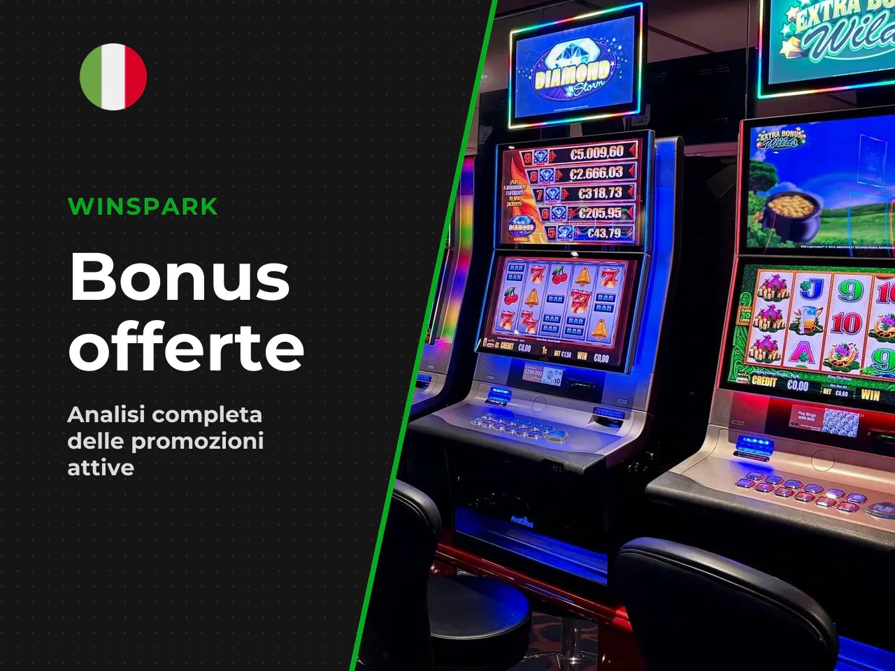 Quali bonus sono disponibili su Winspark