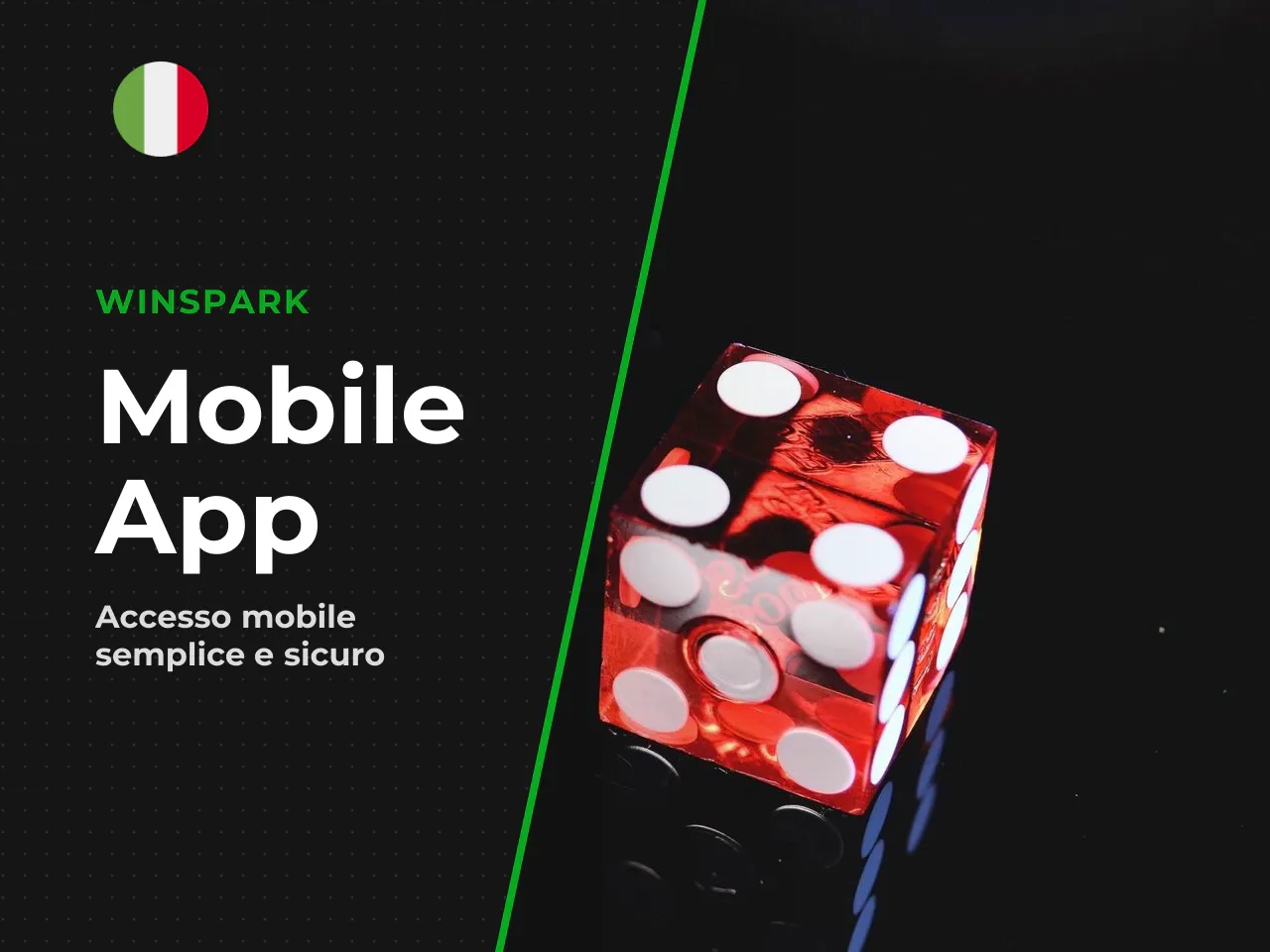 App dedicata o accesso dal casinò