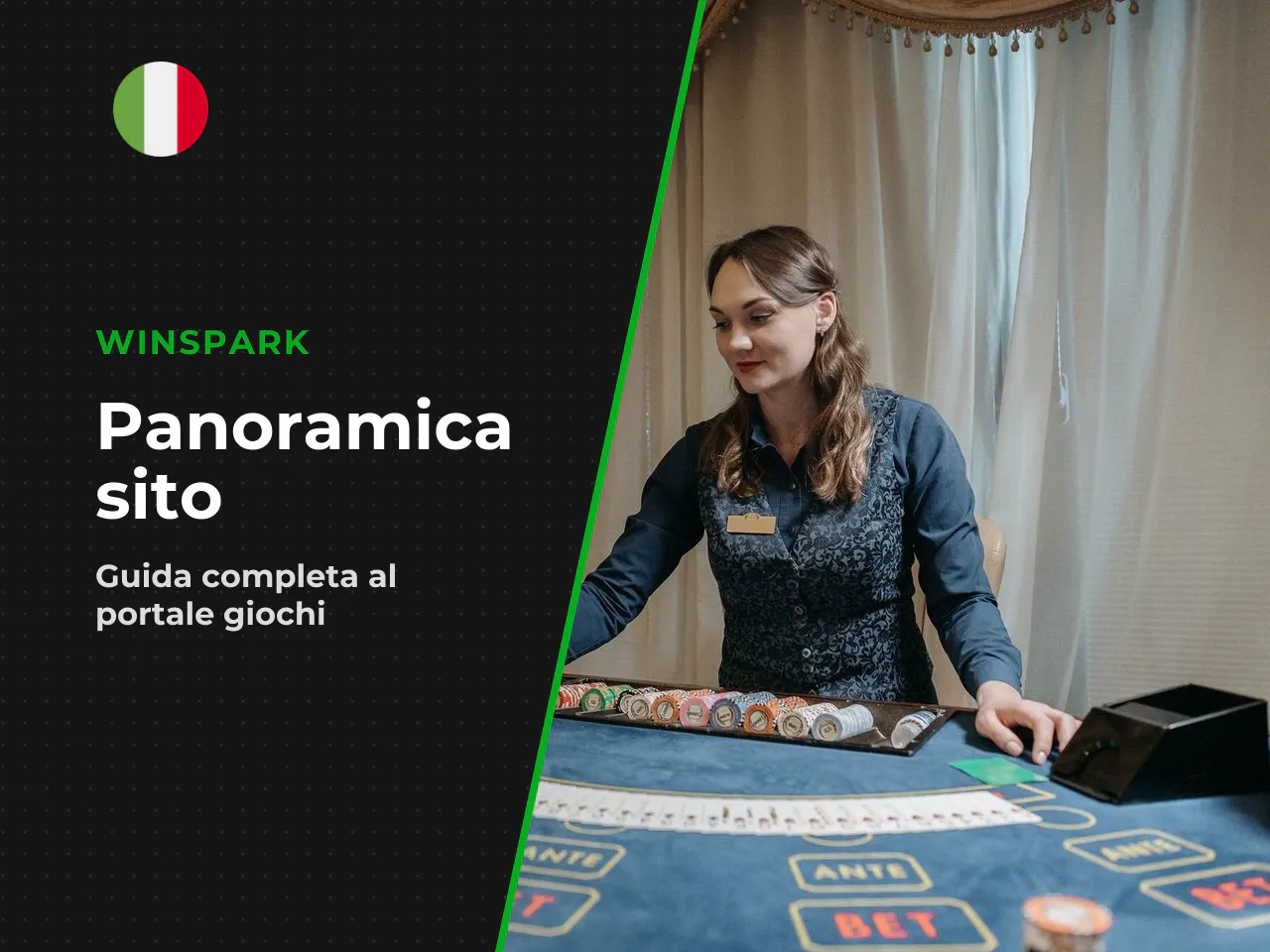 Panoramica di Winspark Casino sito, lobby